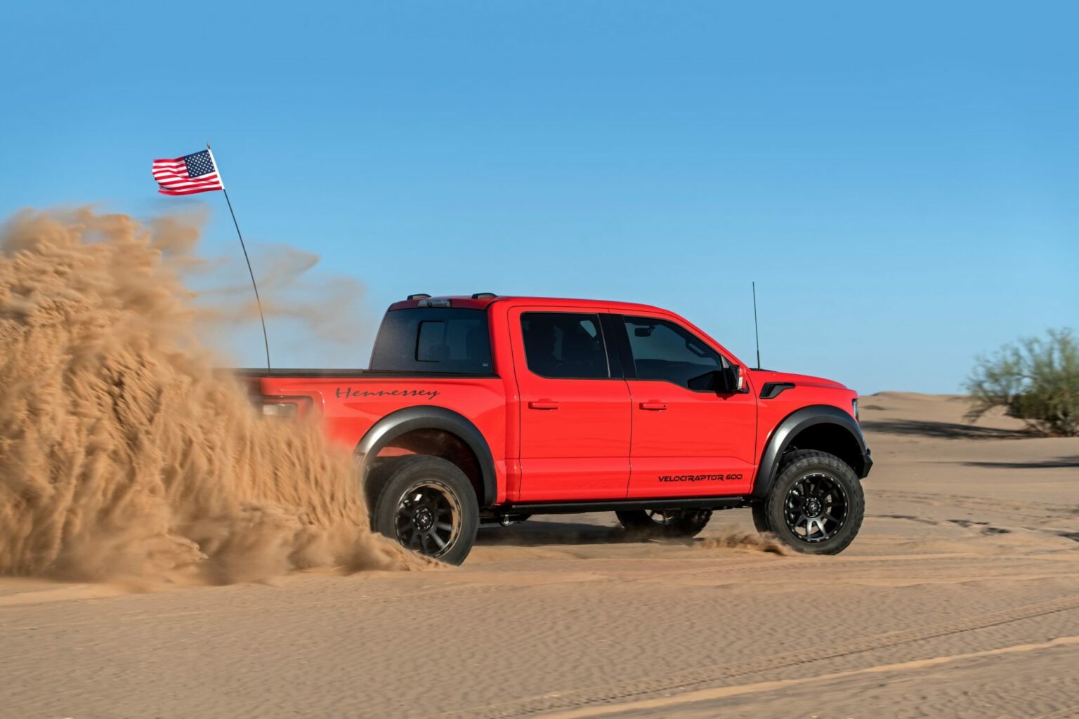 Californian Sand Dunes Are No Match For The 2022 Hennessey VelociRaptor ...