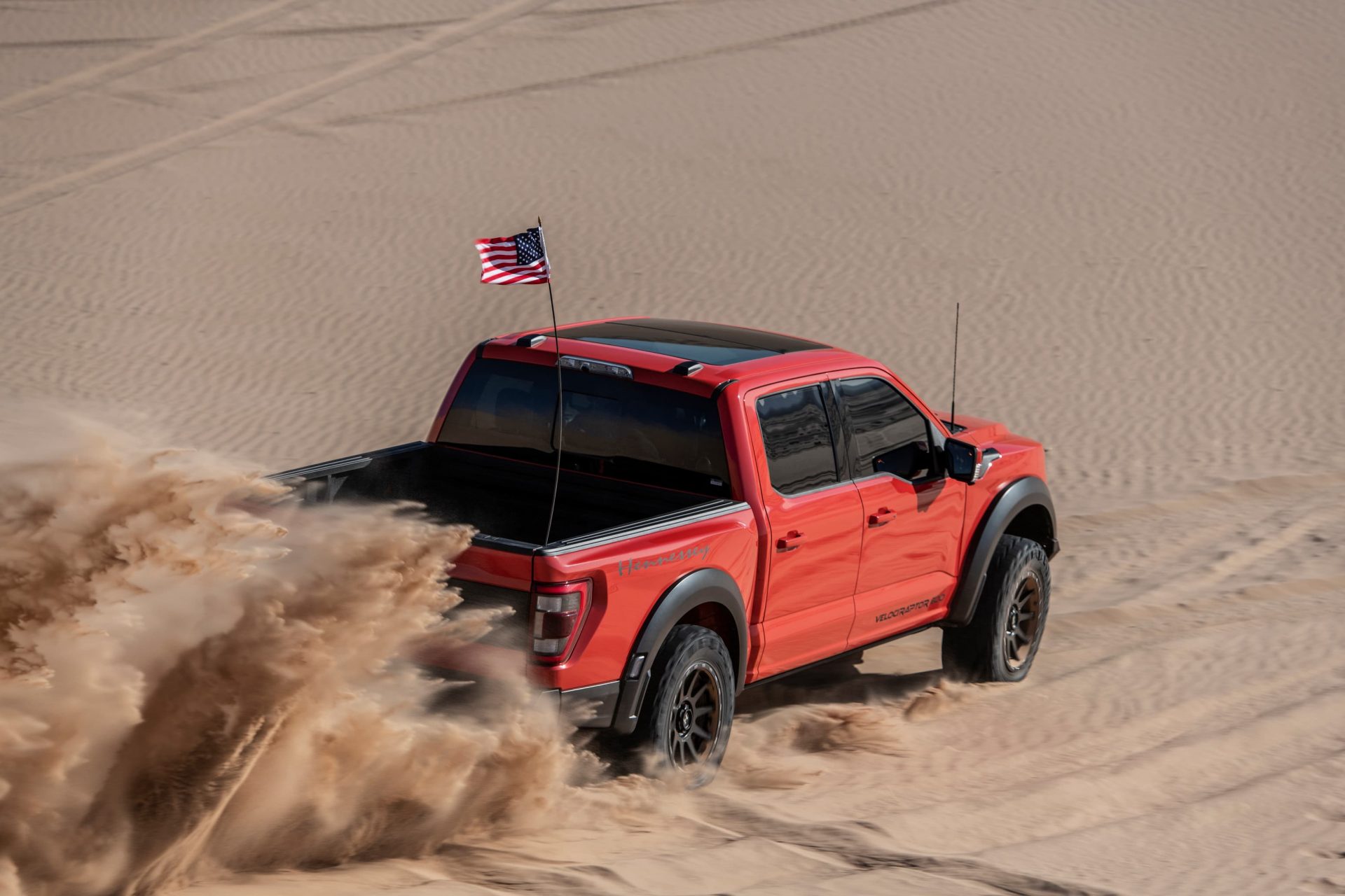 Californian Sand Dunes Are No Match For The 2022 Hennessey VelociRaptor ...