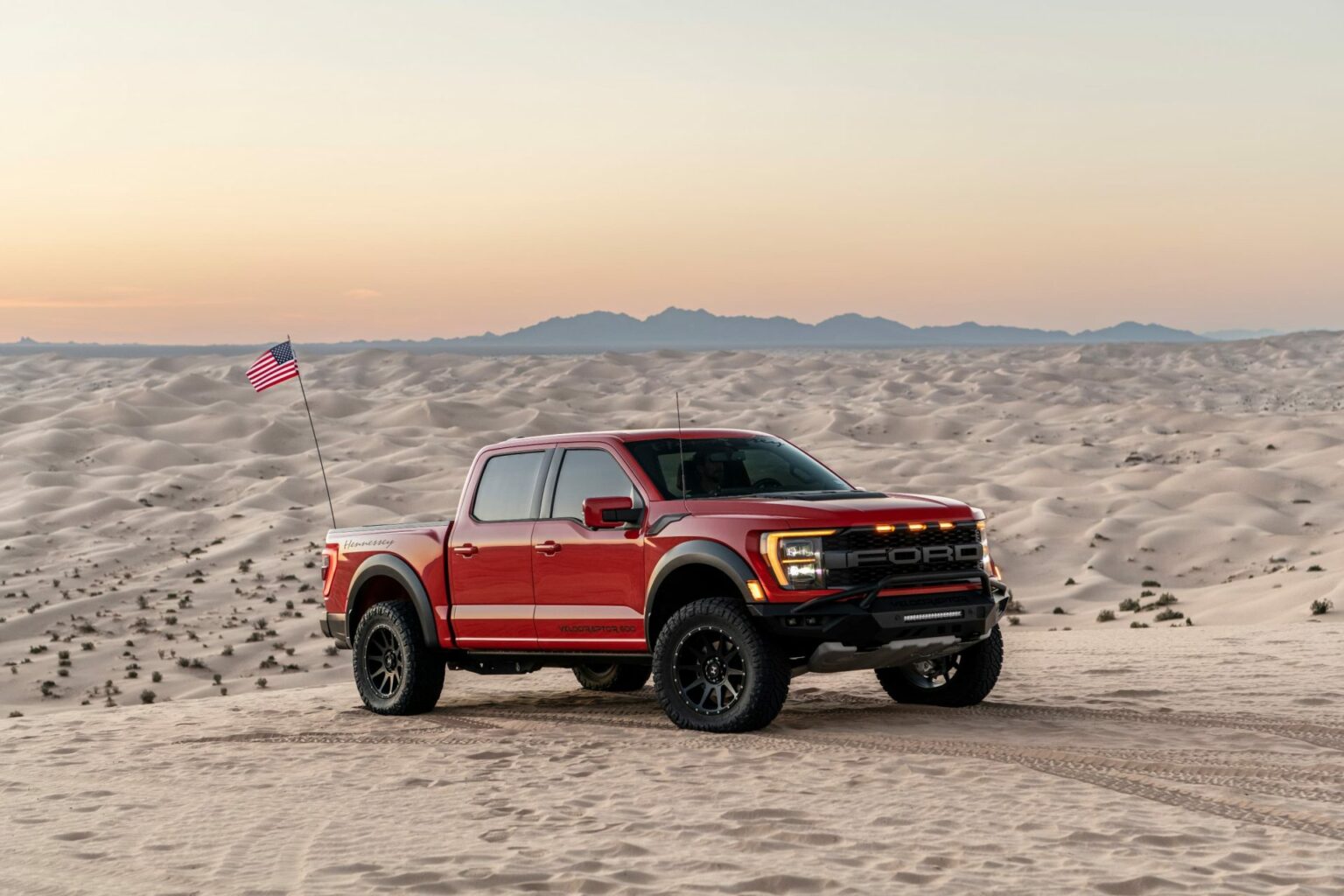 Californian Sand Dunes Are No Match For The 2022 Hennessey VelociRaptor ...