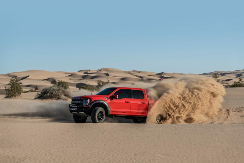 Californian Sand Dunes Are No Match For The 2022 Hennessey VelociRaptor ...