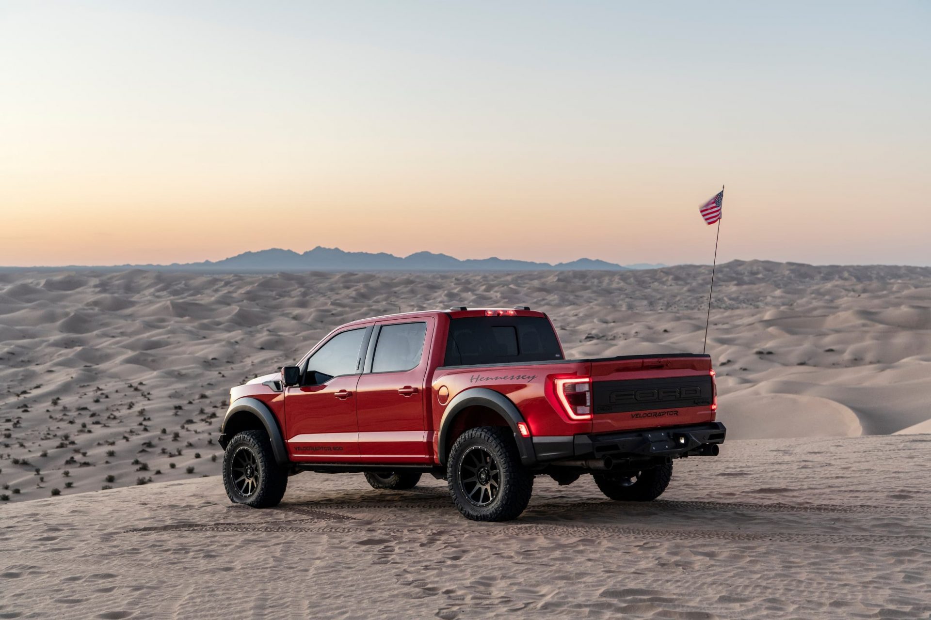 Californian Sand Dunes Are No Match For The 2022 Hennessey VelociRaptor ...