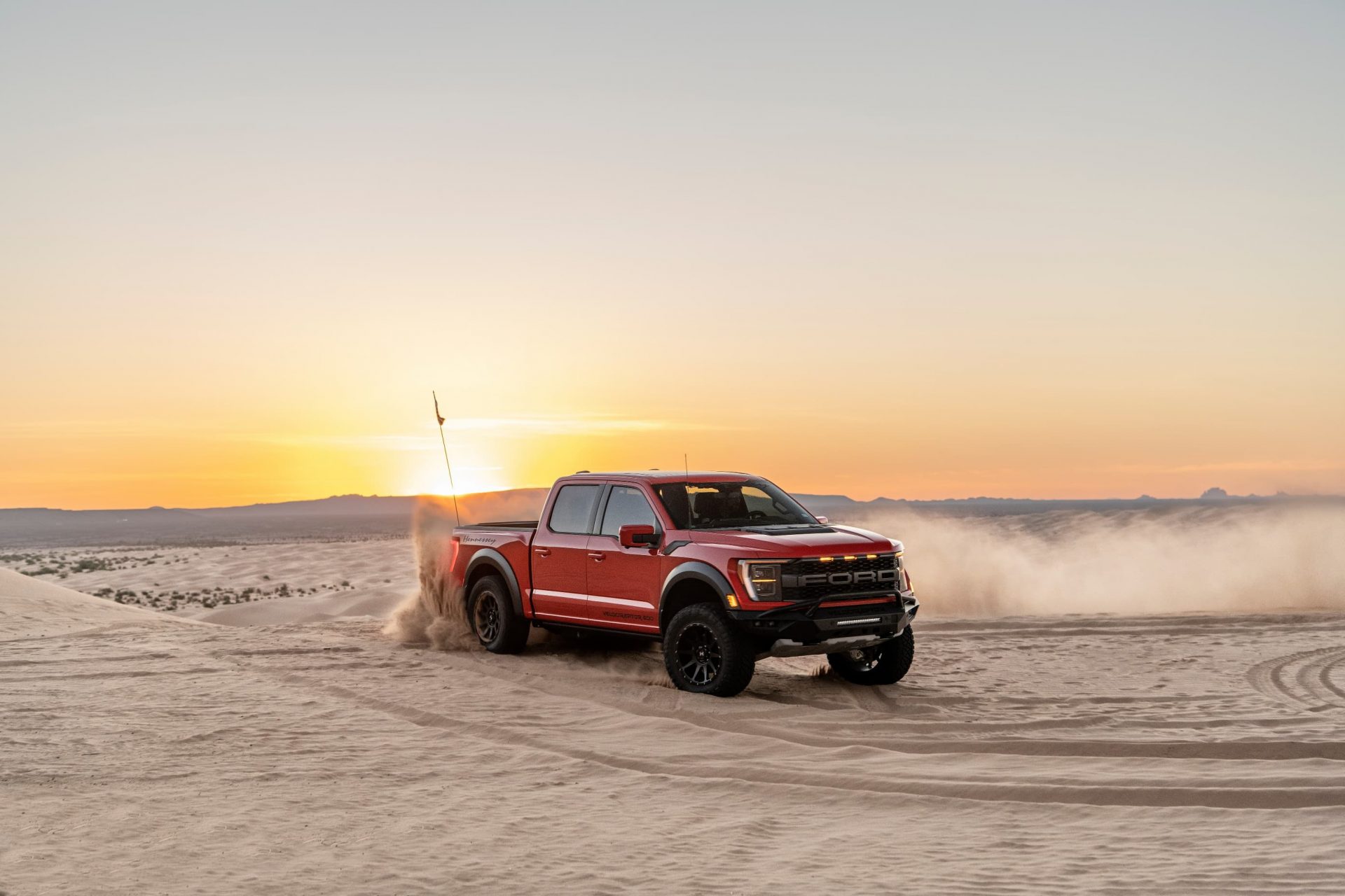 Californian Sand Dunes Are No Match For The 2022 Hennessey VelociRaptor ...