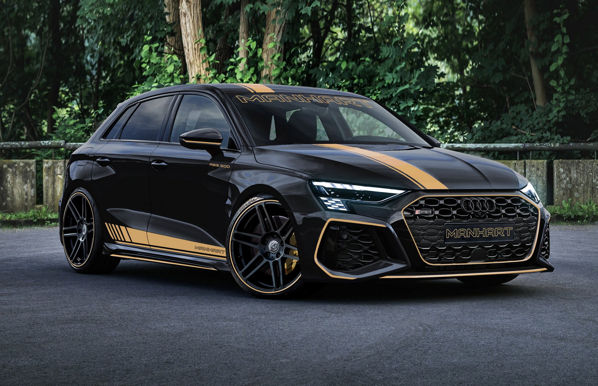 Manhart Previews Tuned Audi RS3 Sportback And Sedan With 493 HP | Carscoops