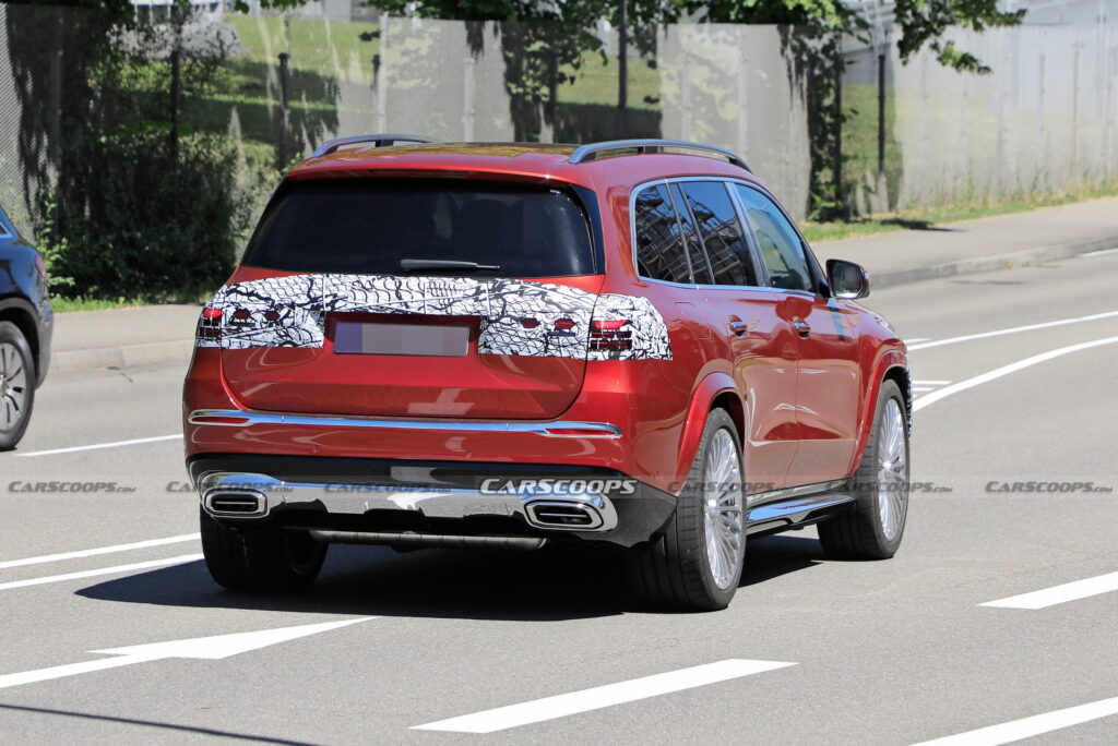 2024 Mercedes-Maybach GLS Facelift Spotted Hiding Subtle Upgrades ...