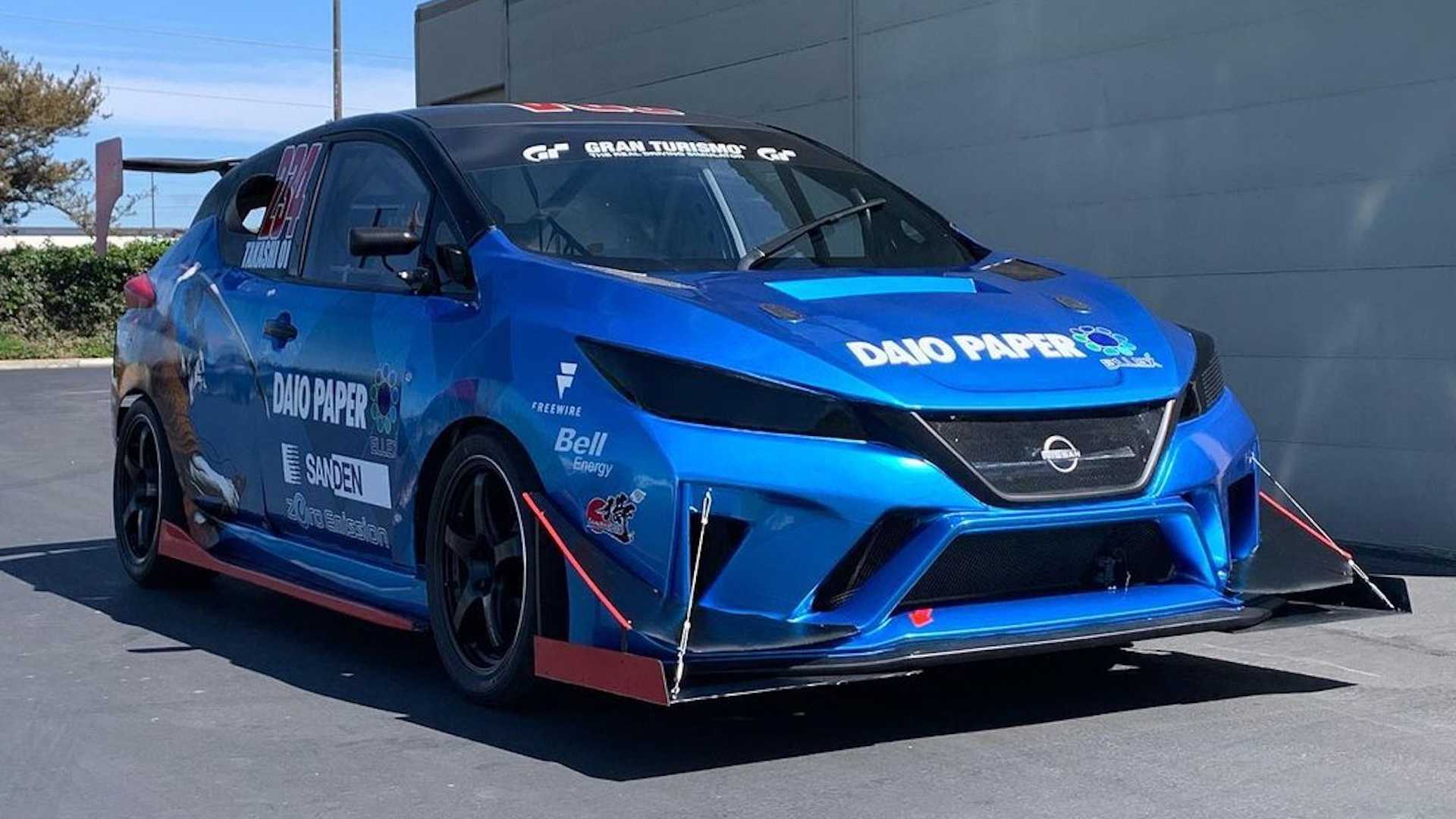 This Modified Nissan Leaf Is Heading To The Pikes Peak International ...