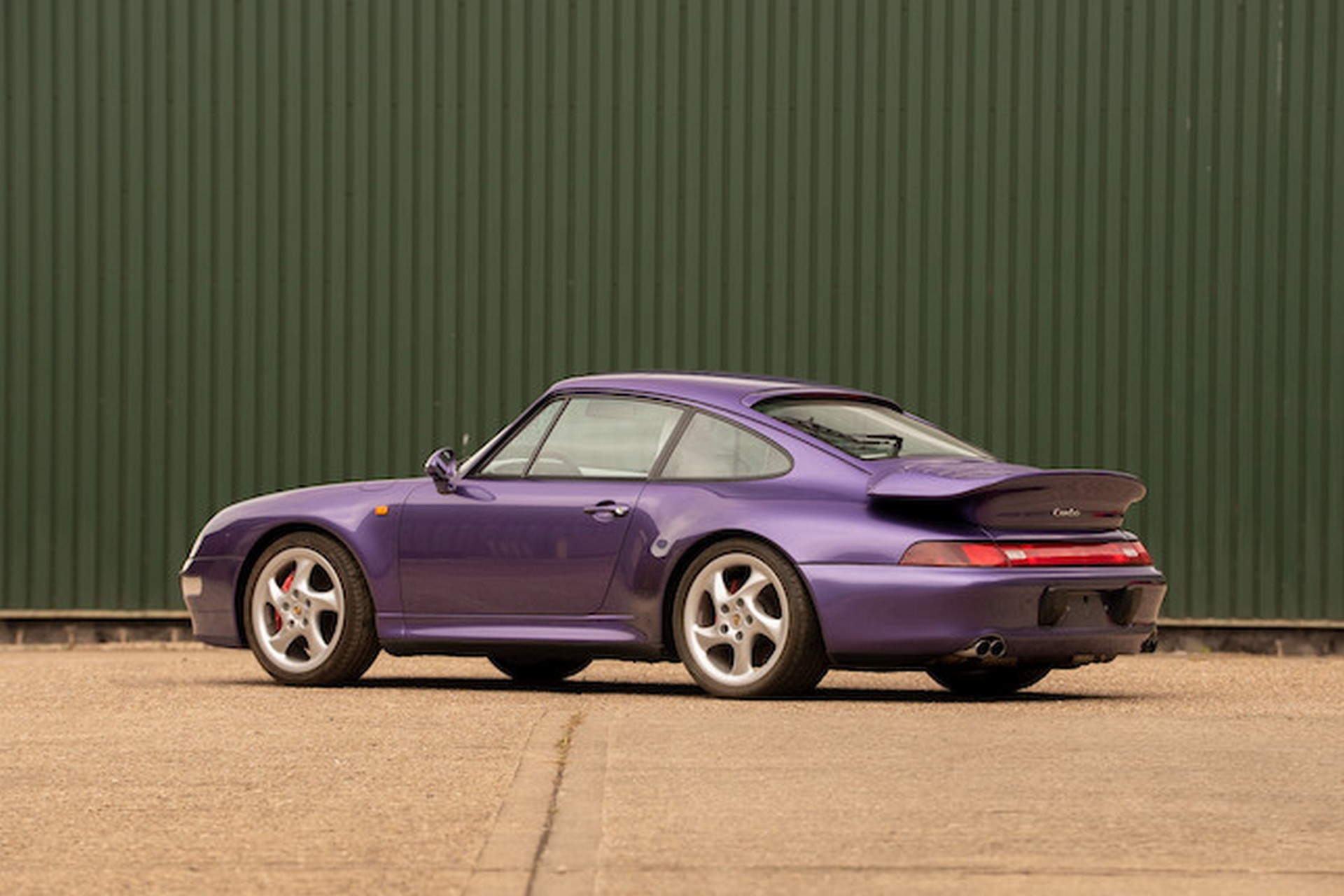 Stand Out Among Supercars With This Purple 1996 Porsche 993 Turbo ...