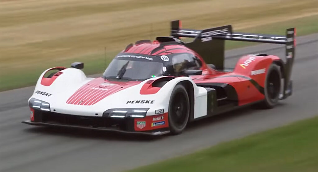  Watch Porsche’s New 963 Endurance Racer Blast Up The Goodwood Hillclimb