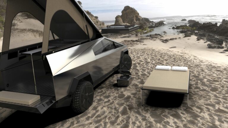 This $24,000 Space Camper For The Tesla Cybertruck Looks Pretty ...