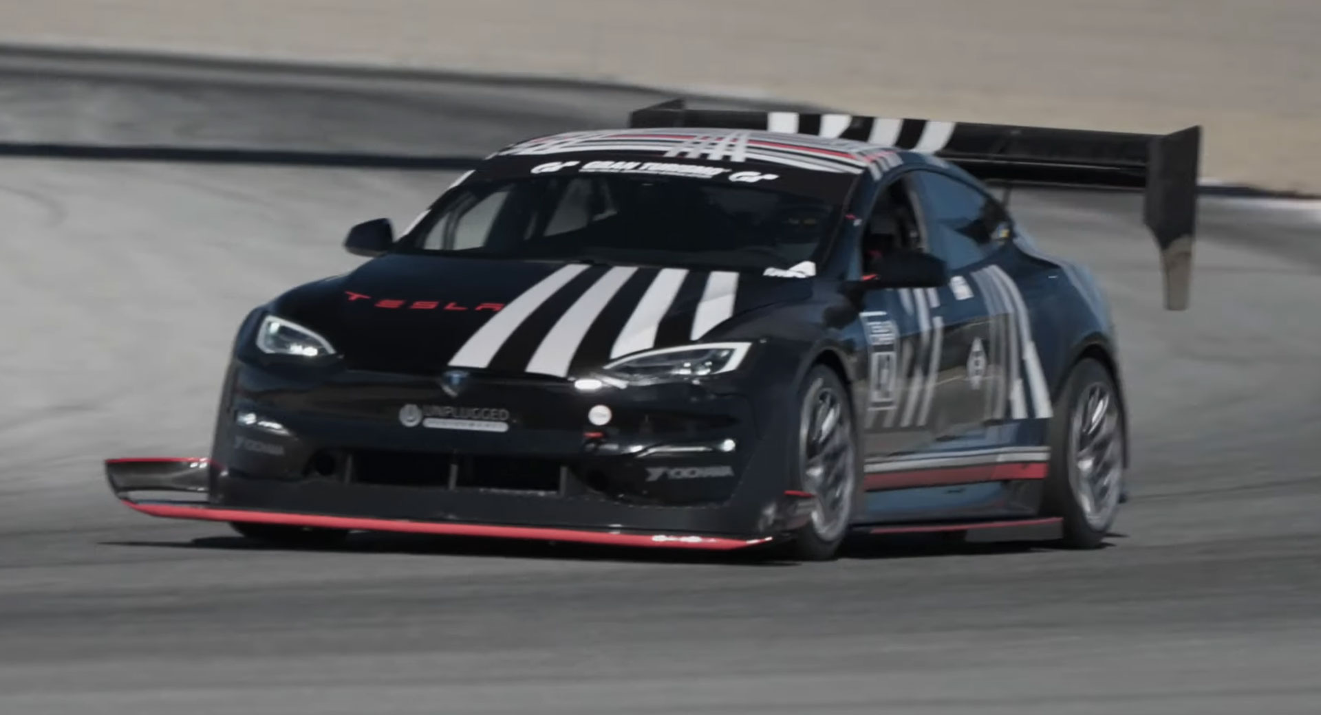 Unplugged Performance's Tesla Model S Plaid Gets Ready For Pikes Peak