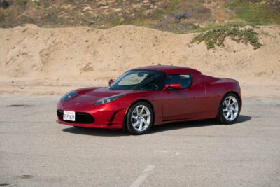 The Original Tesla Roadster May Be Old But It Isn’t Cheap | Carscoops