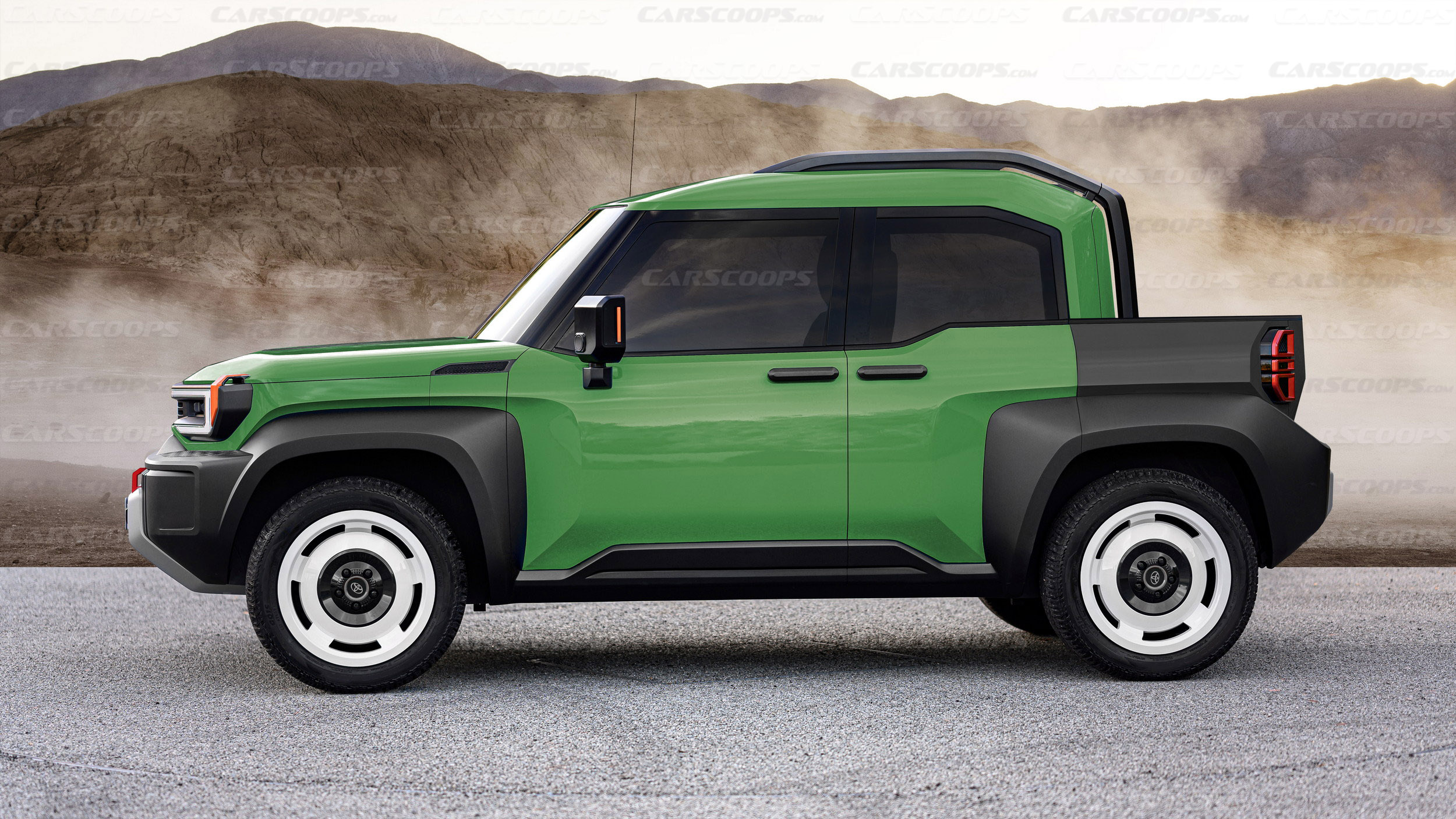 Toyota Compact Cruiser EV Looks Awesome In Pickup Form | Carscoops