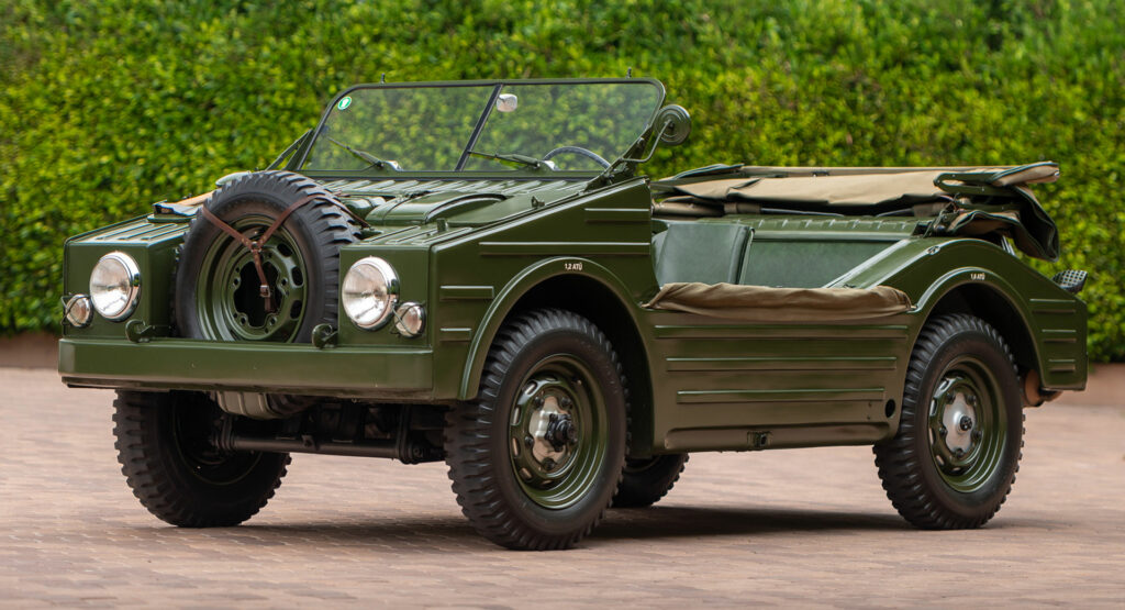  Leave The 911 Cabrio At Home And Drop The Top On This 1955 Porsche 597 Jagdwagen