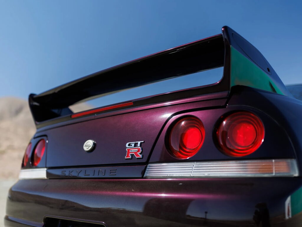 Low-Mileage R33 Nissan Skyline GT-R In Midnight Purple Is Museum ...