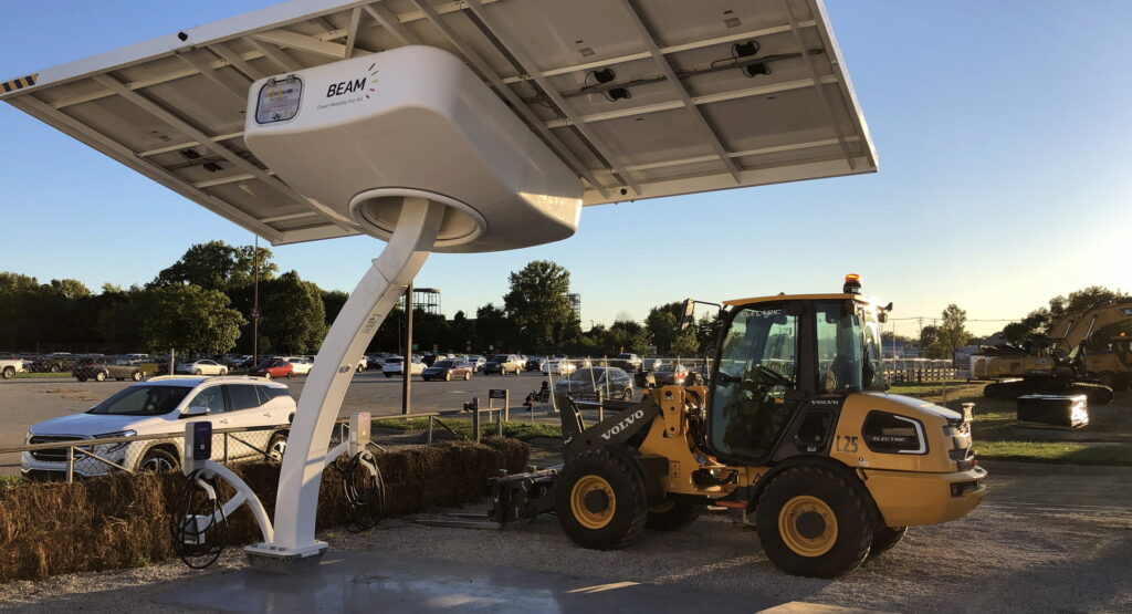  Electric Volvo Construction Equipment Can Now Be Ordered With A Solar-Powered Charger