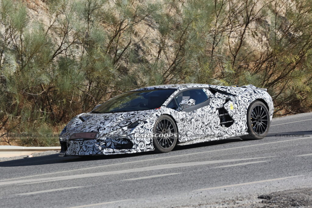 Get Another Look At The Lamborghini Aventador’s Hybrid Successor In ...