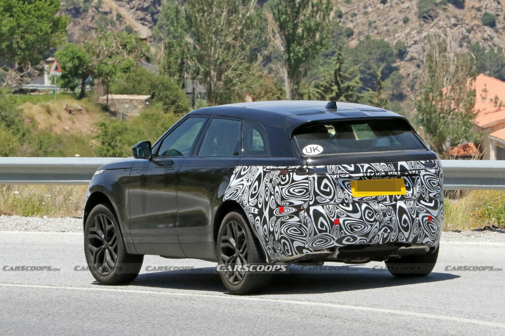 2024 Range Rover Velar Spied, Appears Ready For A Mild Facelift Carscoops