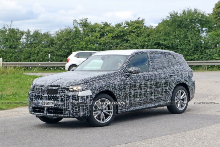 2024 BMW X3 Spied Again Still Wearing Heavy Camouflage | Carscoops