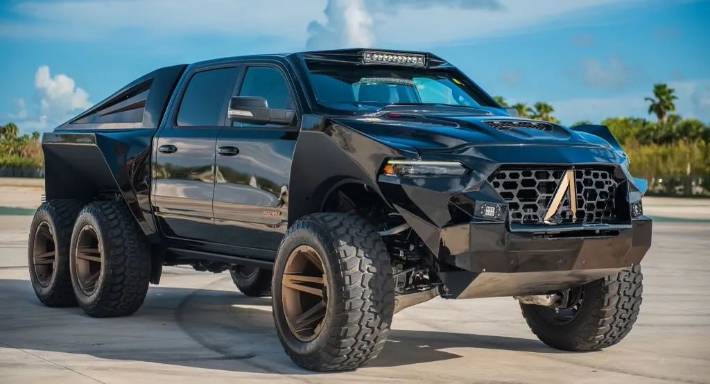 Apocalype 6×6’s Ram 1500 TRX-Based Juggernaut Has Landed From Another ...