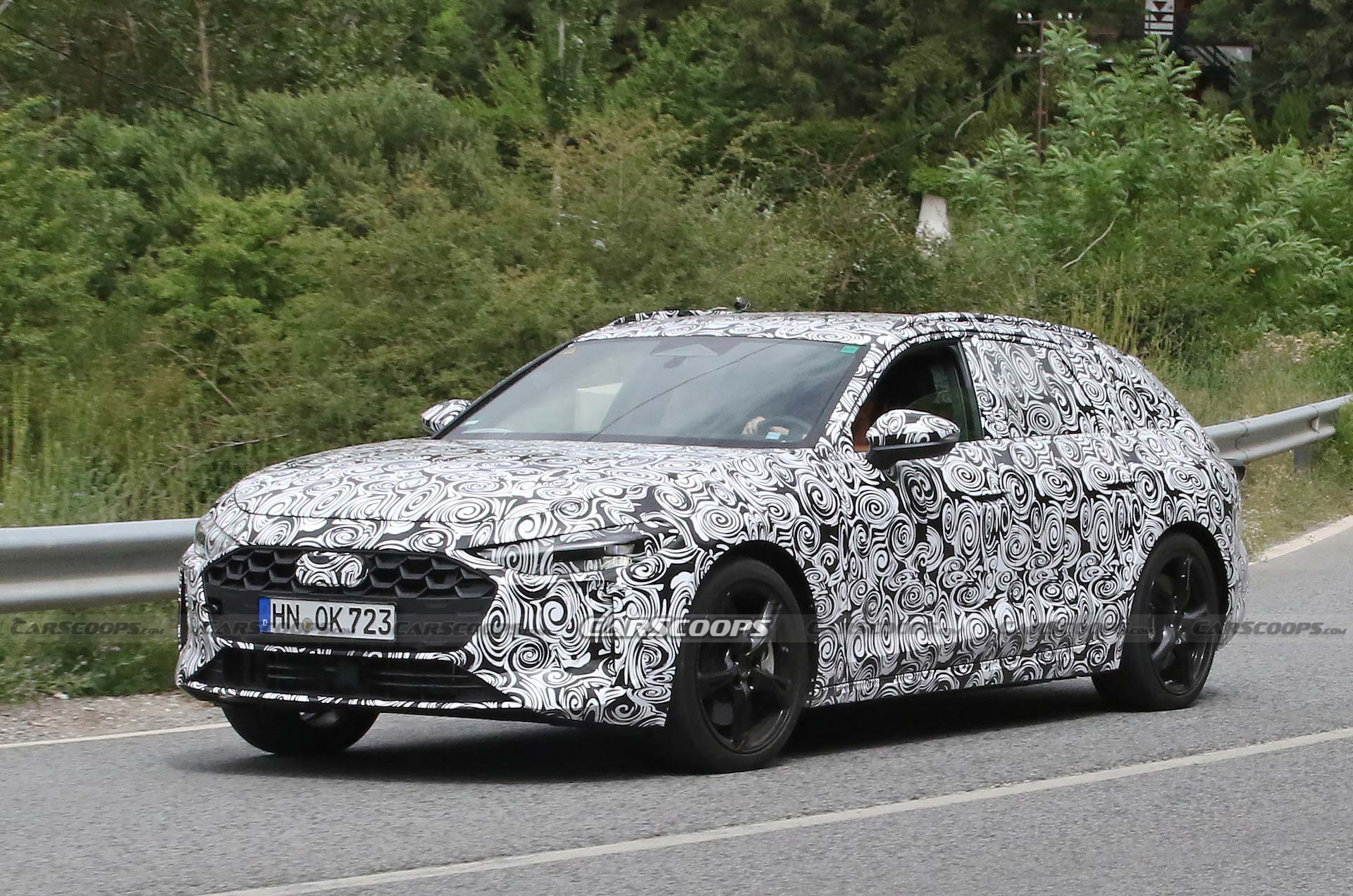 2024 Audi A4’s Twin-Screen Dashboard Revealed In Latest Spy Shots ...