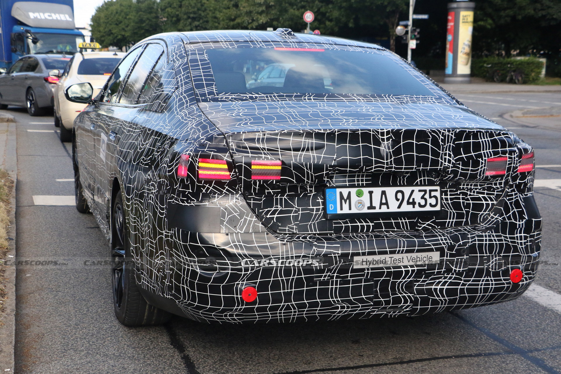 2024 BMW 5 Series Spied Wearing Production Headlights And Taillights