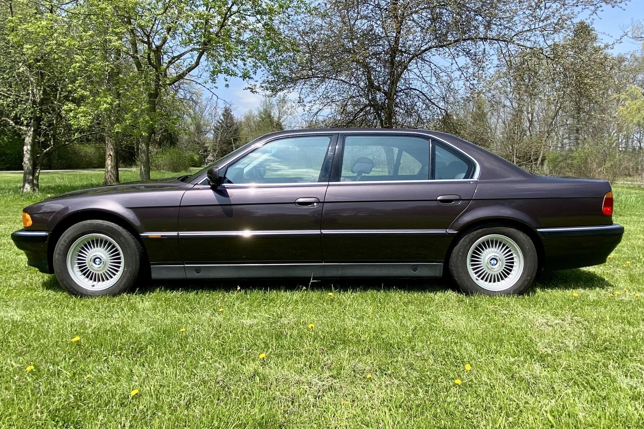 Purple Works Perfectly On This 1997 BMW 750iL | Carscoops