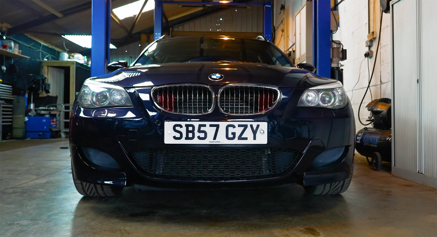 Manual-Swapping A BMW E61 M5 Touring Just Makes Sense | Carscoops