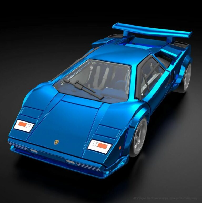 Hot Wheels Is Working On A Diecast Model Of The Lamborghini Countach ...