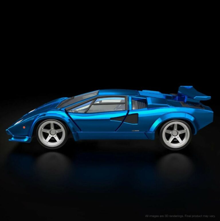 Hot Wheels Is Working On A Diecast Model Of The Lamborghini Countach ...