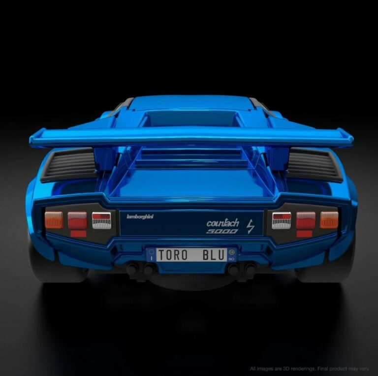 Hot Wheels Is Working On A Diecast Model Of The Lamborghini Countach ...