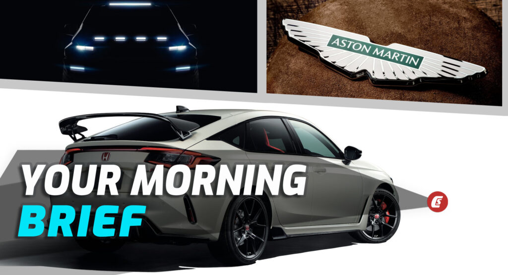  2023 Honda Civic Type R, Rezvani Vengeance Teaser, And New Aston Martin Logo: Your Morning Brief