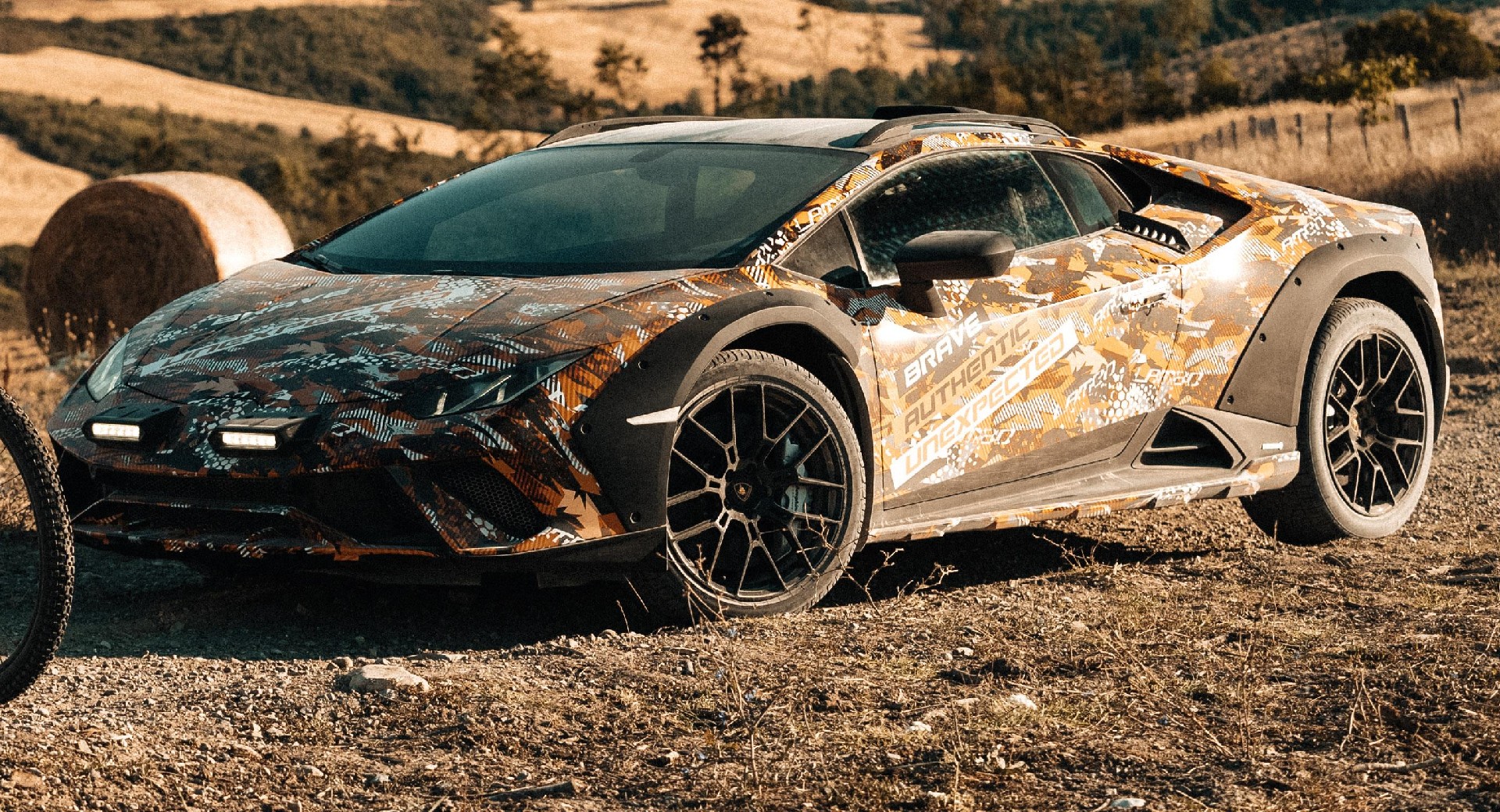 Lamborghini Huracan Sterrato First Offical Teaser Takes Us Beyond The  Concrete | Carscoops
