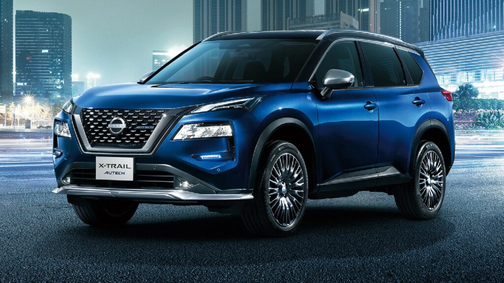 nissan x trail 2022 blue