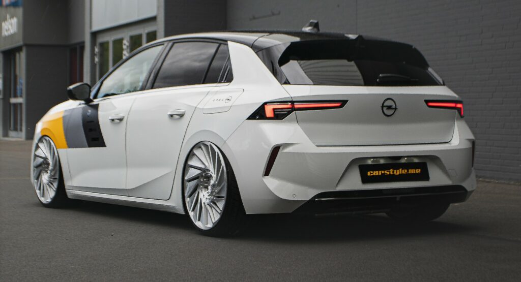 Opel Wants To Energize The Tuning Community With This Bagged 2022 Astra