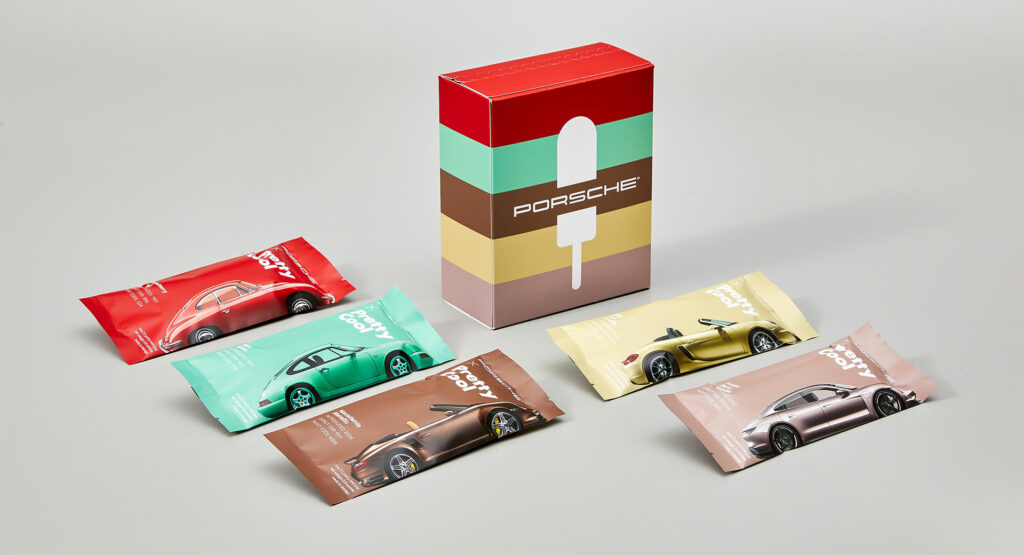  Porsche Creates Special Ice Cream Pops For National Ice Cream Day