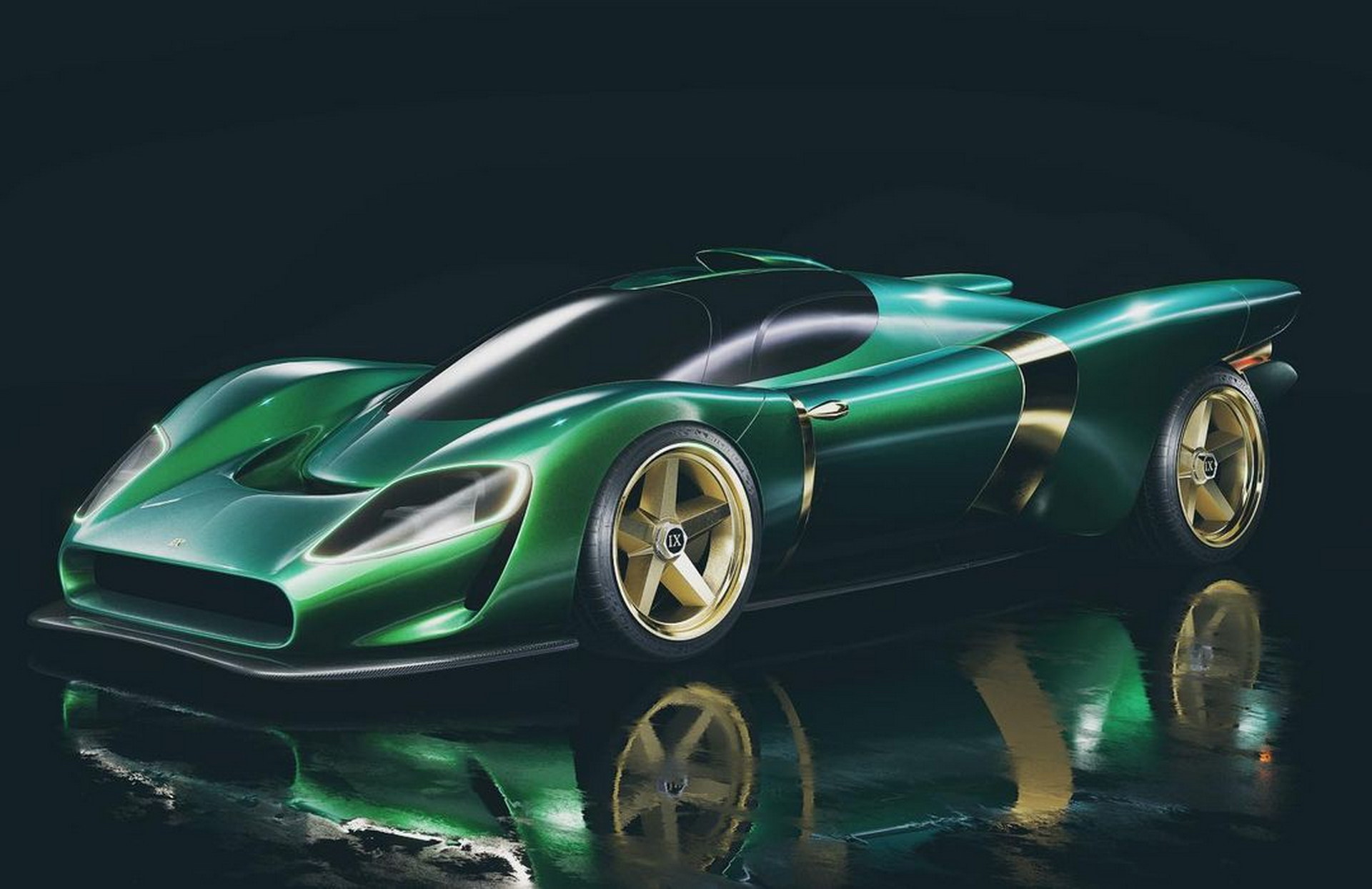 Retro-Flavored V12-Powered Supercar Envisioned By The Designer Of De ...