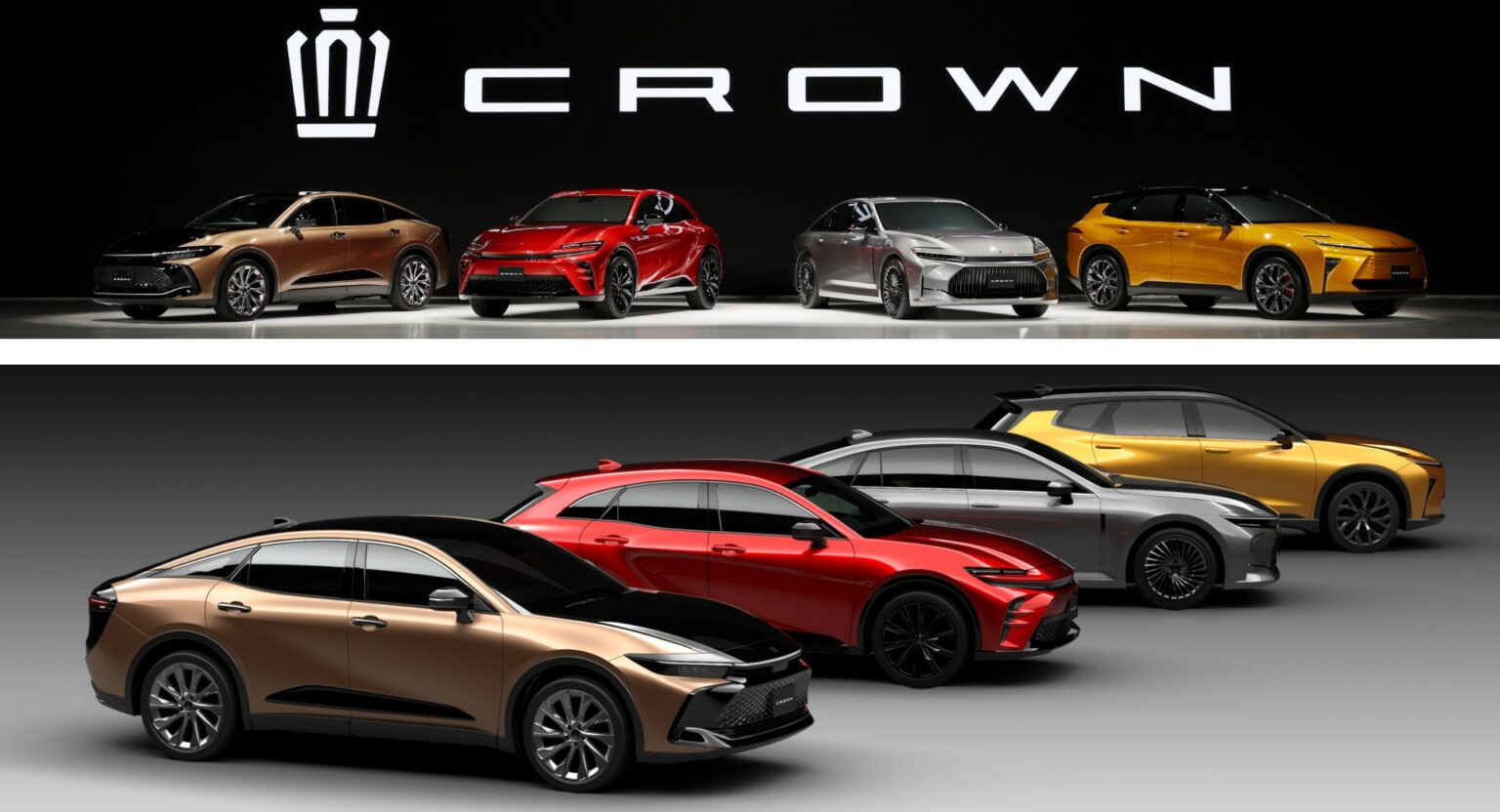 Toyota Launches New Crown Series With Four Different Bodystyles In