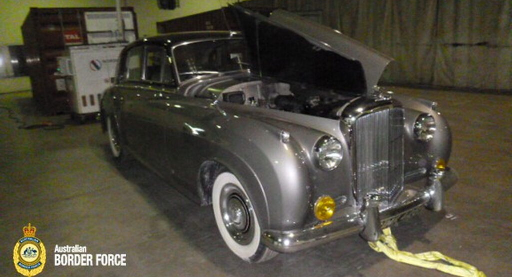  Bentley S2 Was High As A Kite With Millions Of Coke And Meth Hidden Behind Headlights