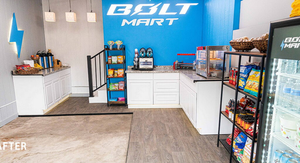  Chevrolet’s ‘Ultimate EV Garage’ Looks Like A Gas Station Food Mart