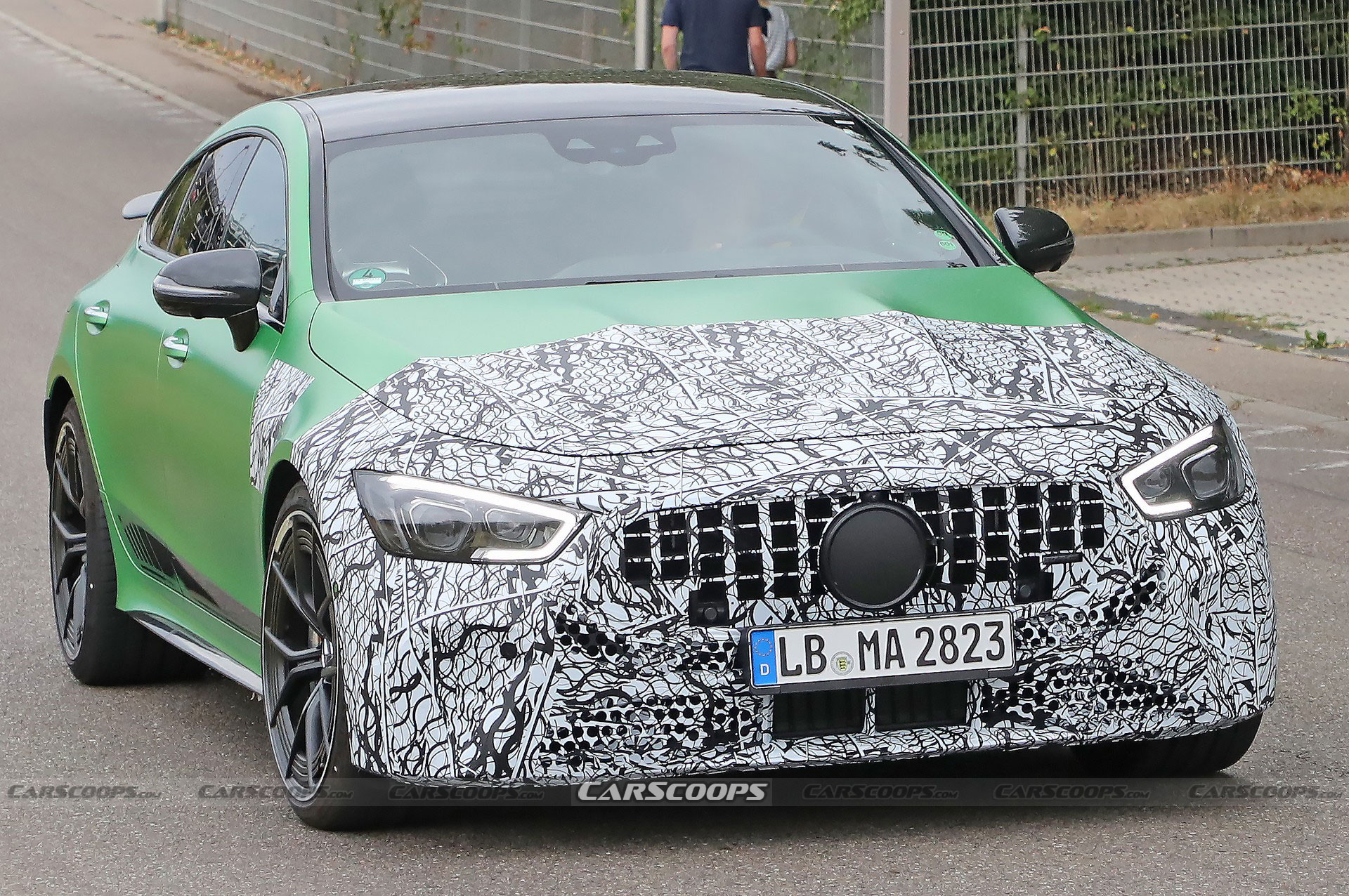 Mercedes-AMG GT 4-Door Prototype Suggests A Facelift Might Be In The ...