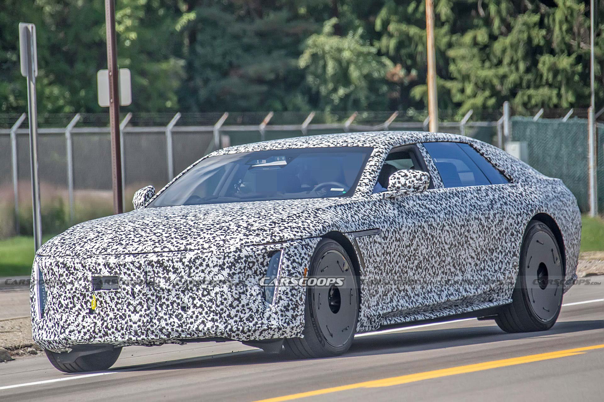 2025 Cadillac Celestiq EV Spotted In The Wild Gearing Up To Reinvent