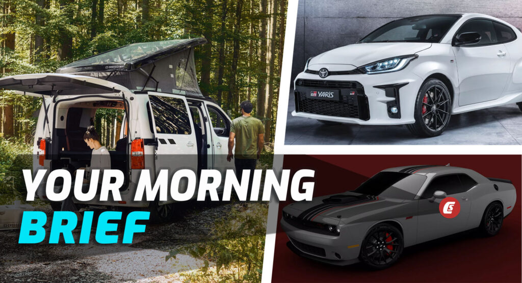  2023 Dodge Challenger Shakedown, Opel Zafira-e Life Crosscamp, And GR Yaris Gets A Factory Tune: Your Morning Brief