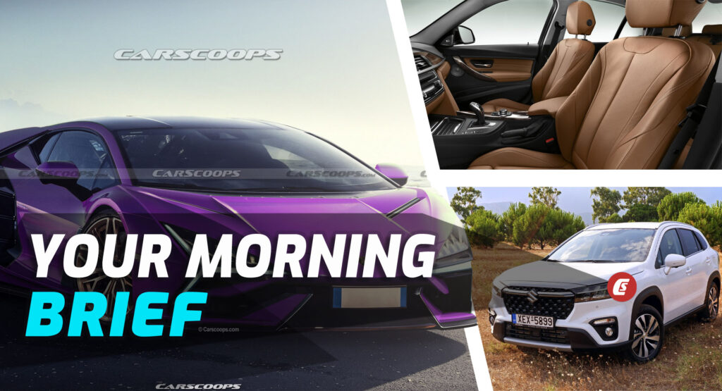  2024 Lamborghini Aventador Replacement, BMW Set On Subscriptions, And 2022 Suzuki SX4 S-Cross Driven: Your Morning Brief