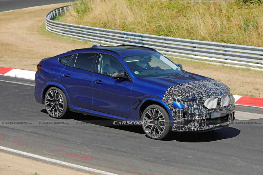 2023 BMW X6 M Snapped On The Nurburgring With Updated Front Fascia ...