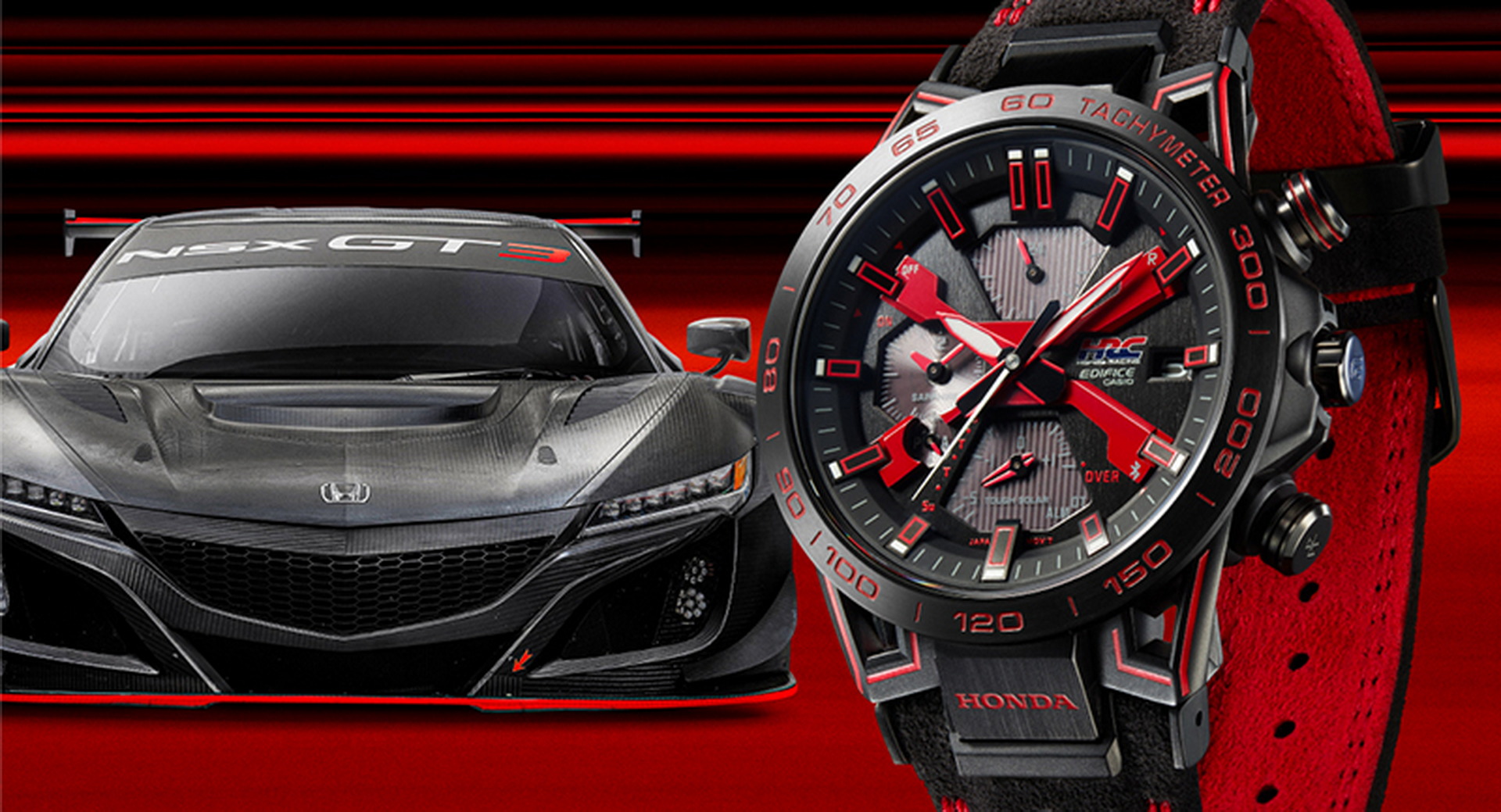 Casio Edifice “Honda Racing Red Edition” Is Inspired By Brand's