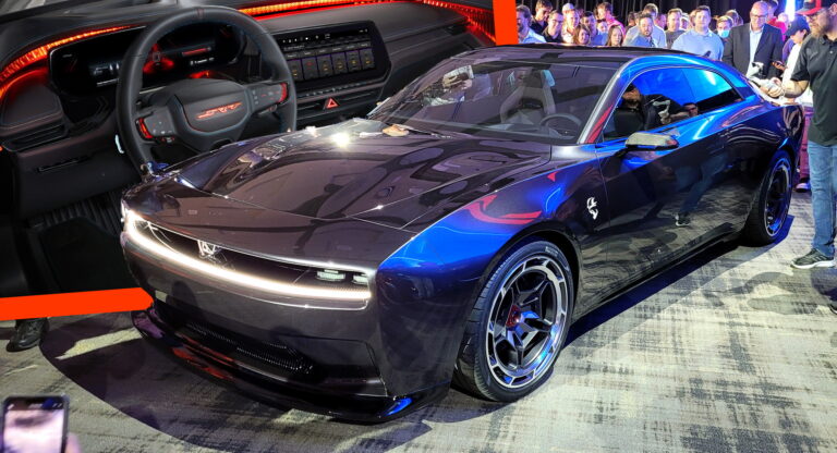 Dodge Charger Daytona SRT Concept EV Packs ‘Banshee’ Power And Retro ...