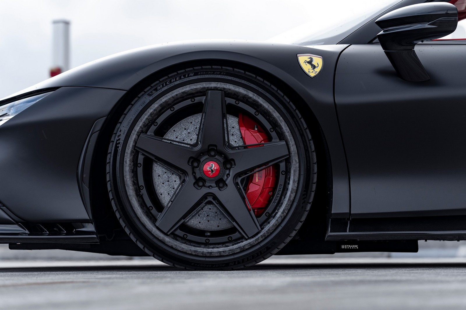 Does This Ferrari SF90 Stradale Look Any Good With Aftermarket Wheels ...