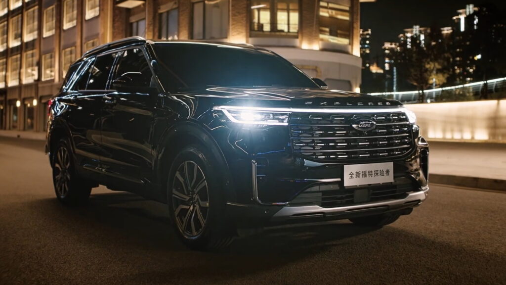 2023 Ford Explorer Revealed In China With Overhauled Exterior And 