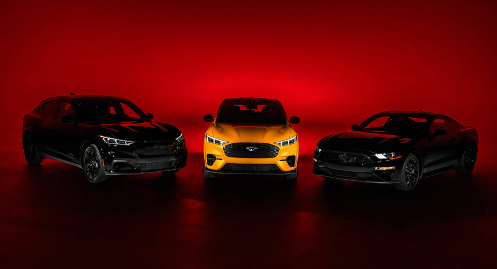  Ford Mustang And Mustang Mach-E Gain Nite Pony Packages As Seventh-Gen Hype Starts To Build