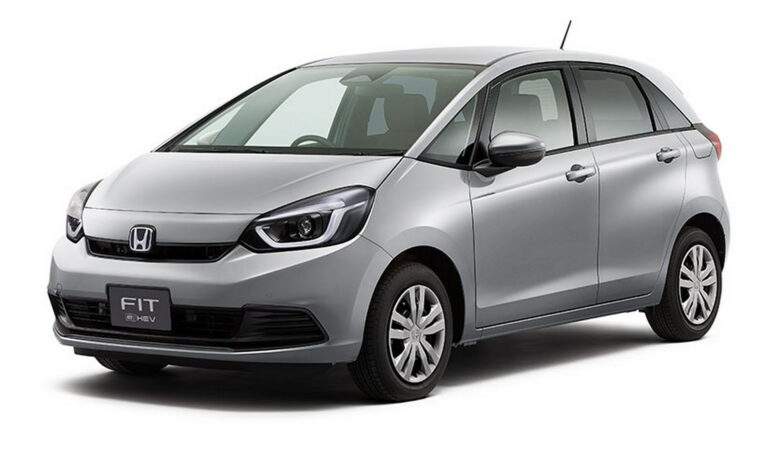 Honda Fit e:HEV Facelift Previewed In Japan With More Power And A New ...