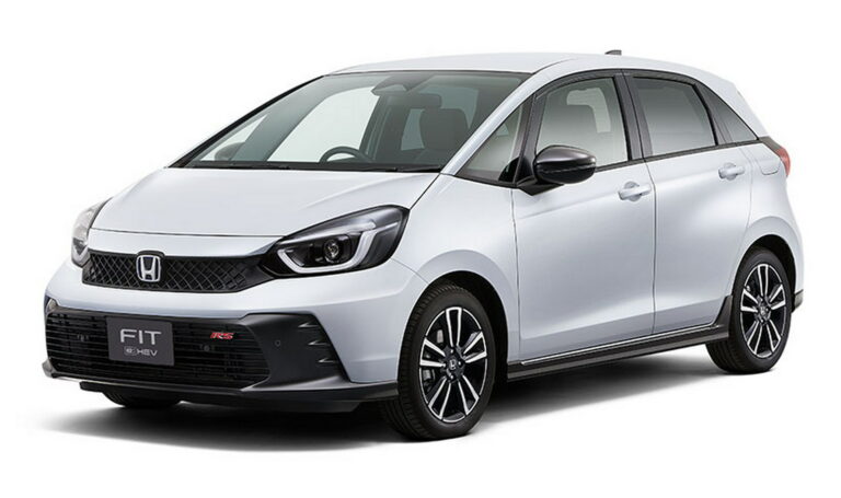 Honda Fit e:HEV Facelift Previewed In Japan With More Power And A New ...